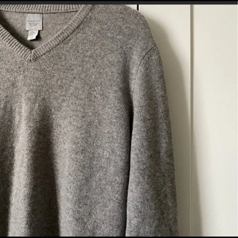 Giasone Cashmere Wool Sweater Made In Italy M - Picture 4 of 10